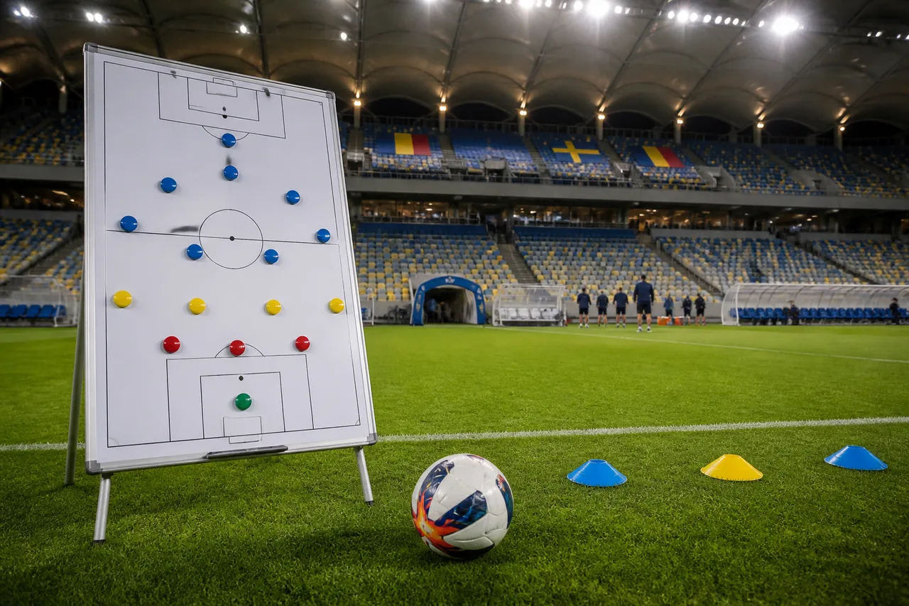 Gheorghe Hagi pregătește o formulă cu trei fundași: Andrei Coubiș, titular cu Suedia