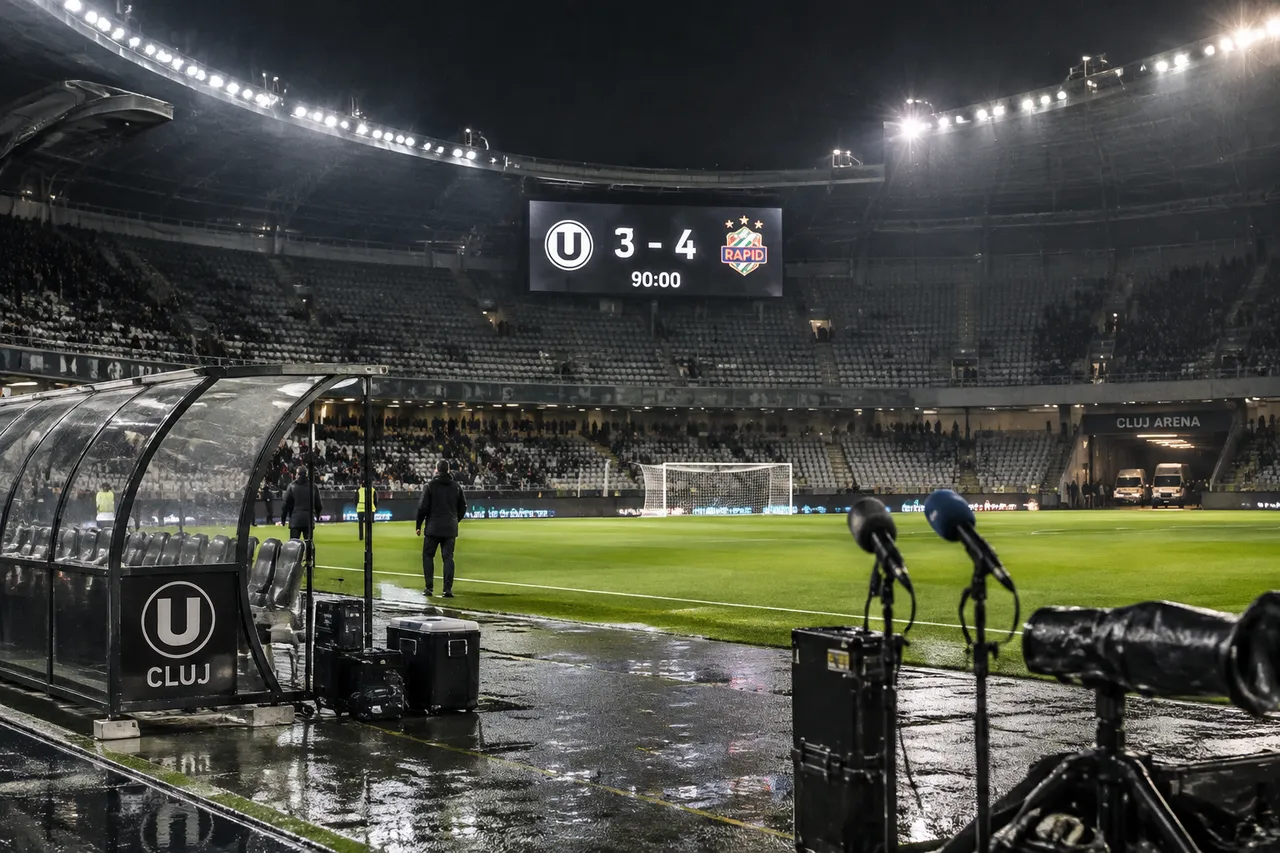 Cristiano Bergodi evită discuțiile despre plecarea de la U Cluj: „Mai sunt șase luni”
