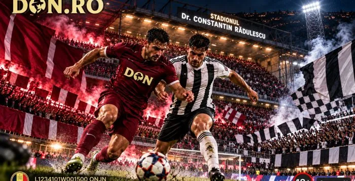 Derby-ul Clujului, analizat prin cifre: CFR și „U” înaintea duelului de joi