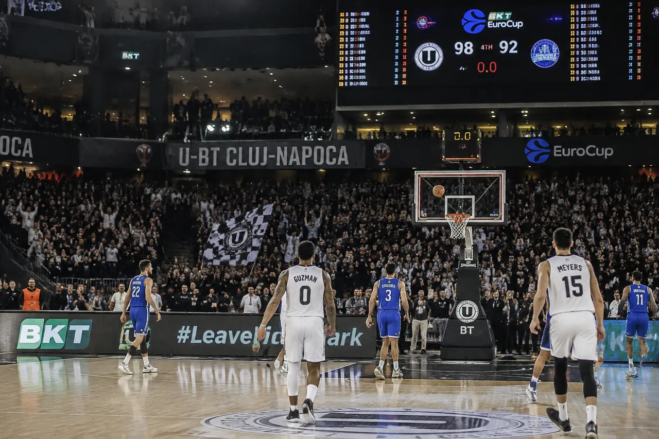 Javonte Smart, printre vedetele etapei a doua din EuroCup după prestația de la Cluj