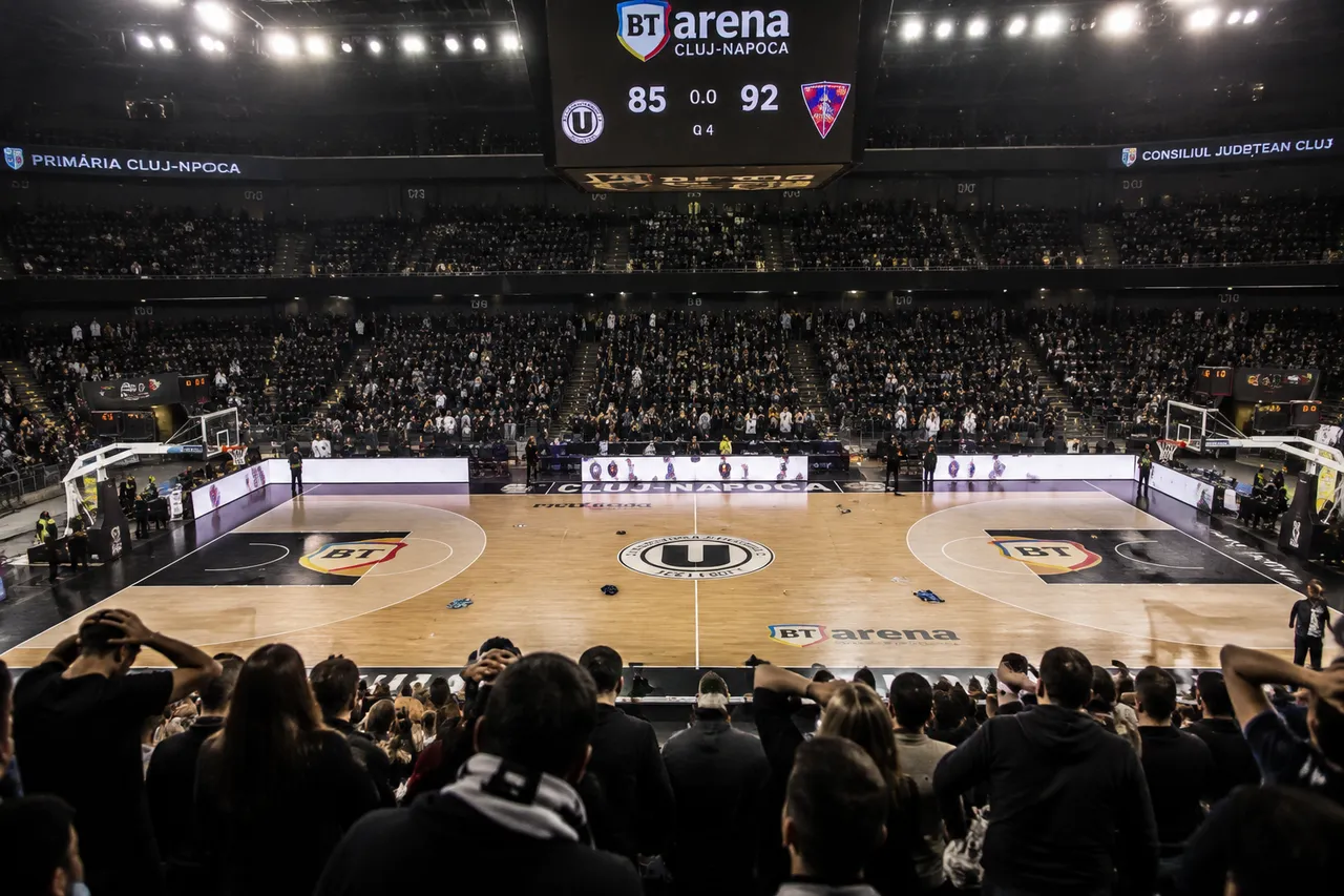 U-BT Cluj pierde acasă cu Dubai Basketball, scor 85-92, în Liga Adriatică